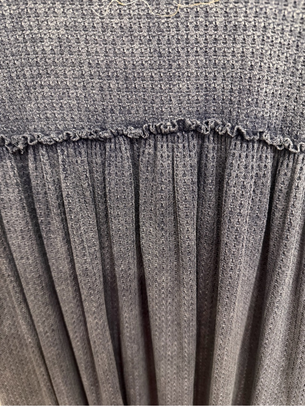 Free People Marissa Henley Waffle Knit Maxi Dress Size Small 8002 - Picture 12 of 13